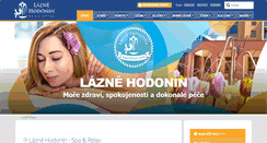 Desktop Screenshot of laznehodonin.cz